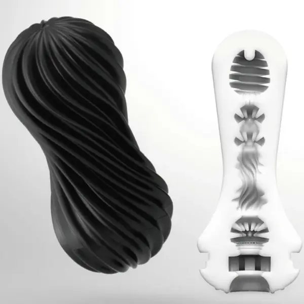 TENGA - Flex Masturbador Masculino Negro - Imagen 3