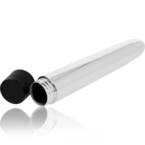 OHMAMA - Vibrador Clásico Silver 17.5 cm - Imagen 3