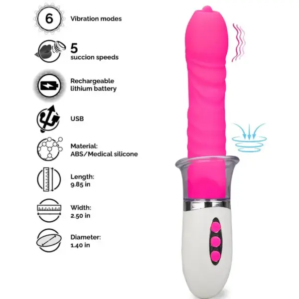 Armony - Liberty Vibrador & Thrusting con Lengua