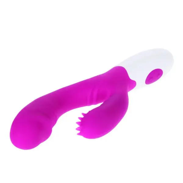 Pretty Love - Vibrador Estimulador André en color lila y blanco - Imagen 4