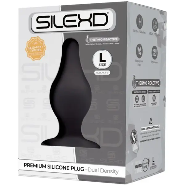 SILEXD - Modelo 2 Plug Anal Silicona Premium Talla L - Imagen 2