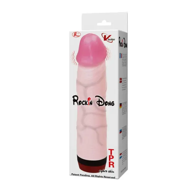 Rockin Dong III - Dildo Realista Extra Grande con Vibración - Imagen 10