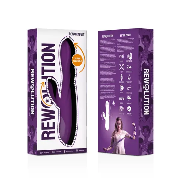 Rewolution - Reworabbit Vibrador Flexible con Rabbit - Imagen 8