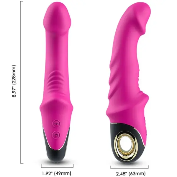 ARMONY - Joyblade Dildo Vibrador Rotador Fucsia