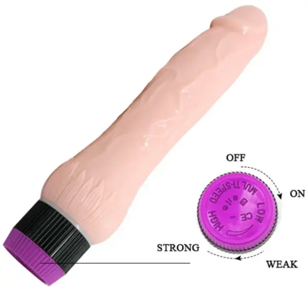 Adour Club - Vibrador Realista Base Ancha 22 cm - Imagen 6