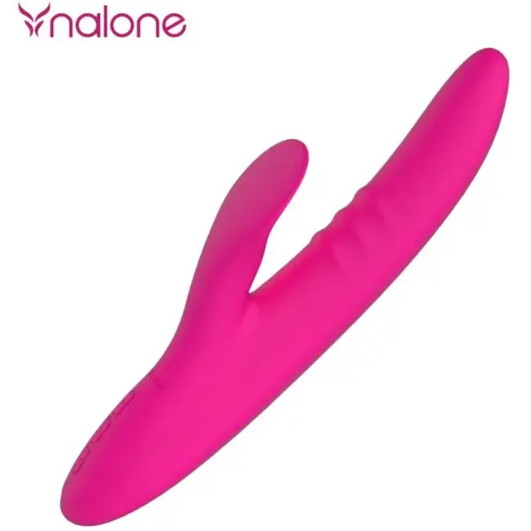 NALONE - Vibrador rabbit con lengua oscilante y modo swing