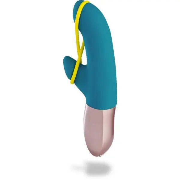 Fun Factory - MiniVibrador Amorino Gasolina/Amarillo Fluo - Imagen 4