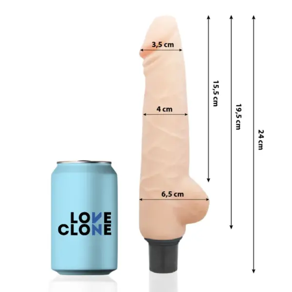 LOVECLONE - HARALD Vibrador Self Lubrication 24 CM - O - 4 CM