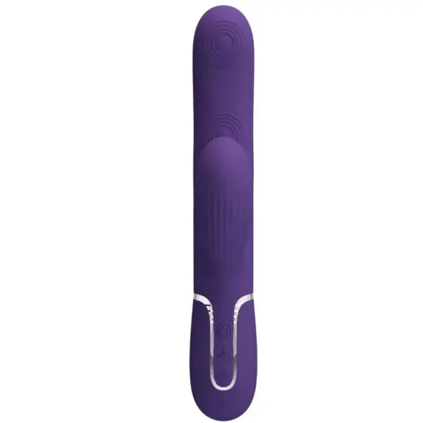 Pretty Love - Vibrador rabbit con licking morado - Imagen 3