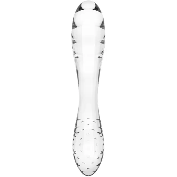 Satisfyer Dazzling Crystal - Consolador de cristal transparente para un placer deslumbrante - Imagen 2