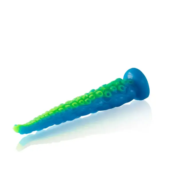 EPIC - Scylla Dildo Tentáculo Fino Fluorescente Tamaño Pequeño - Imagen 6