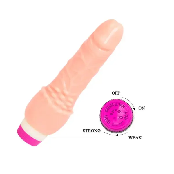 Waves of Pleasure - Vibrador Realista Vibrante 19.5 cm - Imagen 6