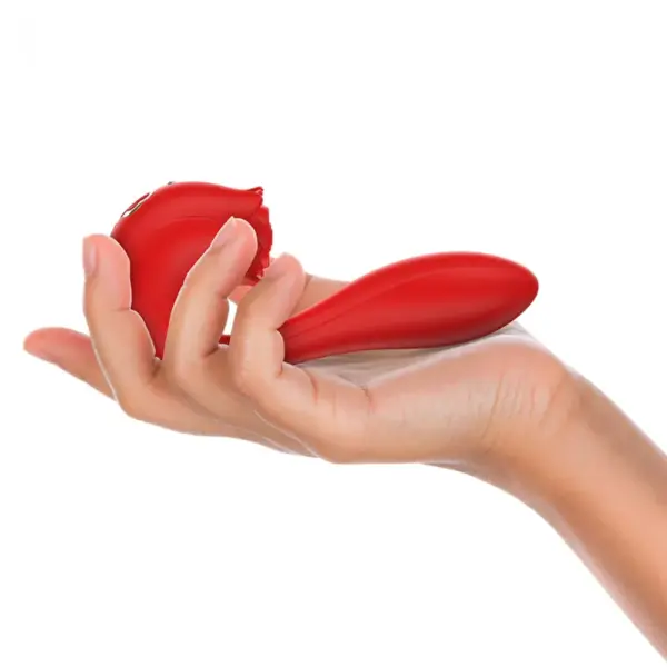 MIA - Estimulador Vibrador Rojo con Tapping y Vibración - Imagen 5