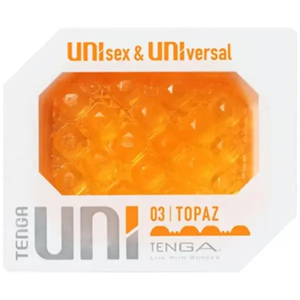 TENGA - Uni Topaz Masturbador Dedal Unisex para Placer Compartido - Imagen 3