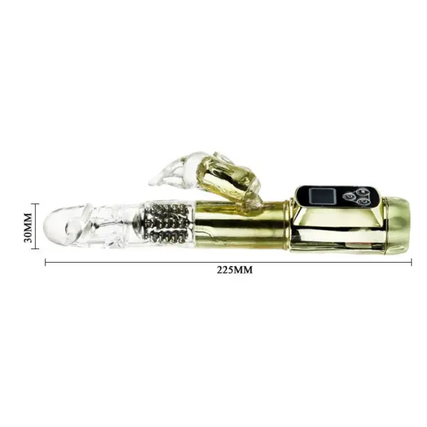 Rabbit Siberia Passion Gold - Vibrador Doble Rotación para el Placer - Imagen 7