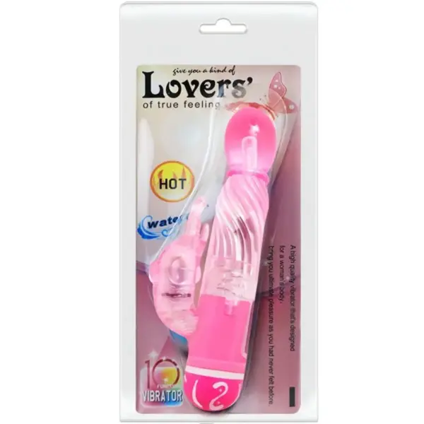 Baile - Vibrador rabbit con estimulador rosa - Imagen 9