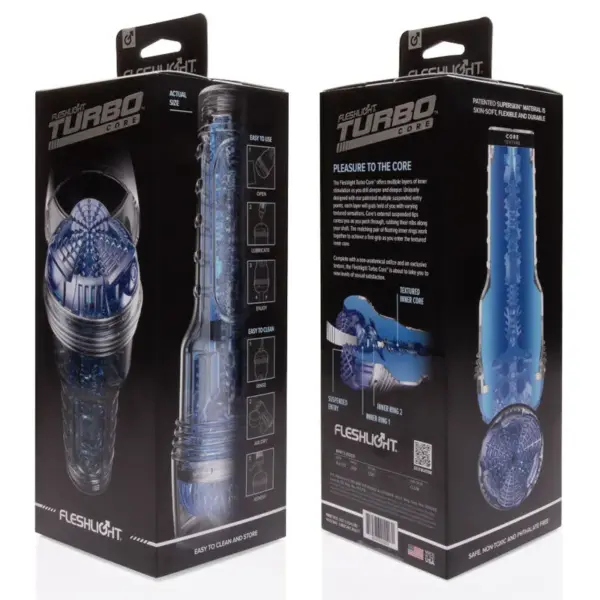 Fleshlight - Turbo Core Blue Ice: Placer a la Vista - Imagen 4