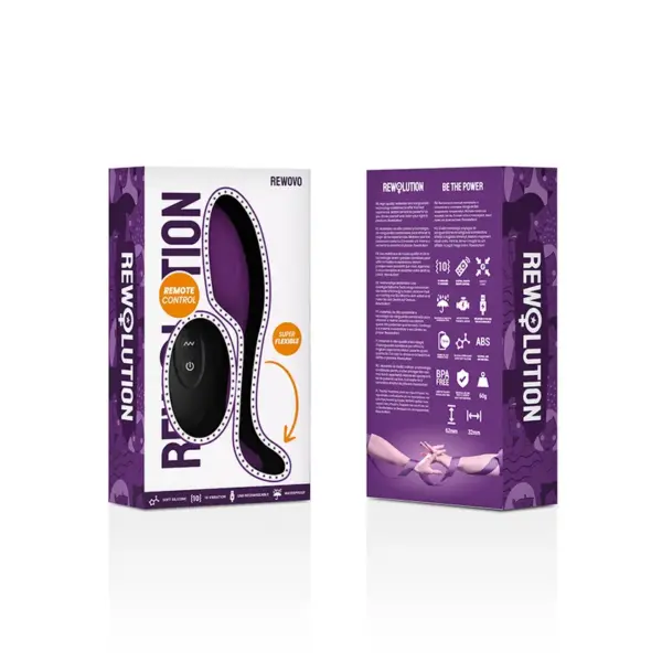 REWOLUTION - Huevo Vibrador Control Remoto REWOVO - Imagen 9