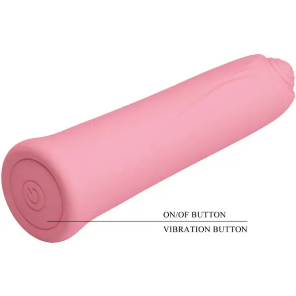 Pretty Love - Vibrador mini Curtis Rosa con 12 Modos de Vibración - Imagen 7