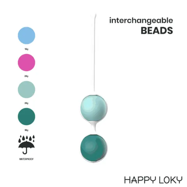 HAPPY LOKY - Kegel Beads Entrenamiento Suelo Pélvico