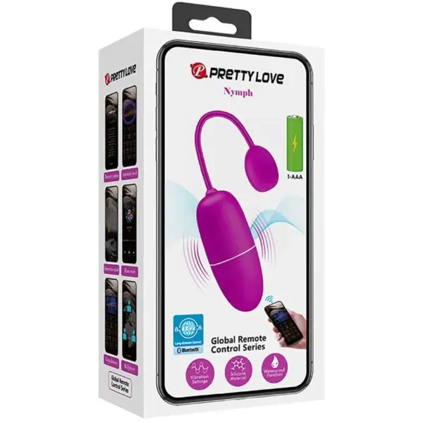 Pretty Love - Huevo vibrador controlado por app violeta - Imagen 16