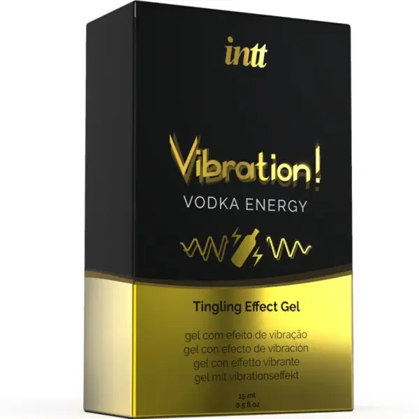 INTT - Potente Estimulante Íntimo Gel Vibrador Líquido Vodka 15ml - Imagen 3