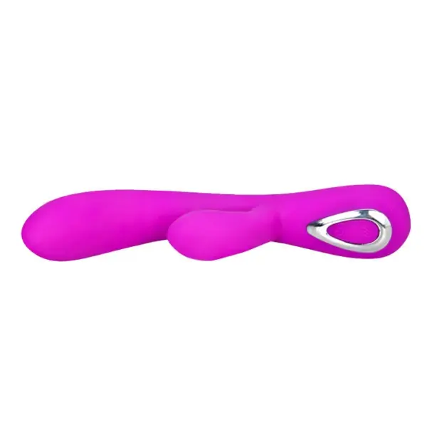 Pretty Love - Vibrador rabbit con licking morado - Imagen 7