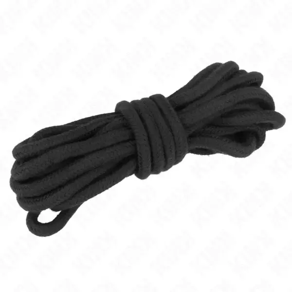 KINK - Cuerda de Algodón 10 Metros Negro para Bondage - Imagen 2