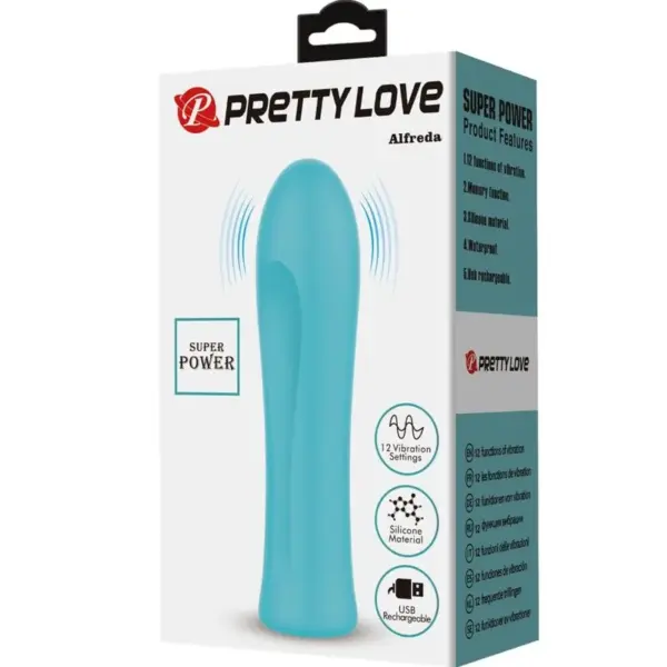 Pretty Love - Vibrador Super Power Verde Agua - Imagen 8