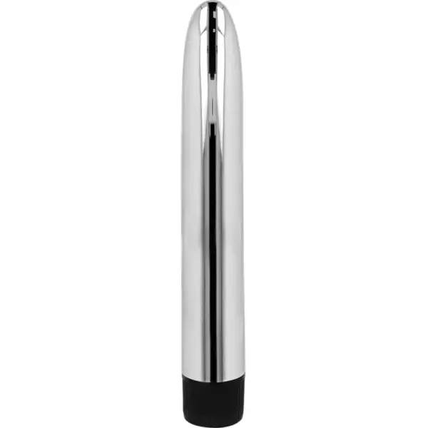 OHMAMA - Vibrador Clásico Silver 17.5 cm