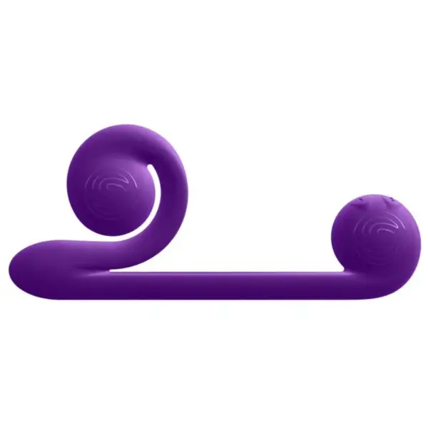 SNAIL VIBE - Vibrador Multiacción Lila para Placer Doble - Imagen 2