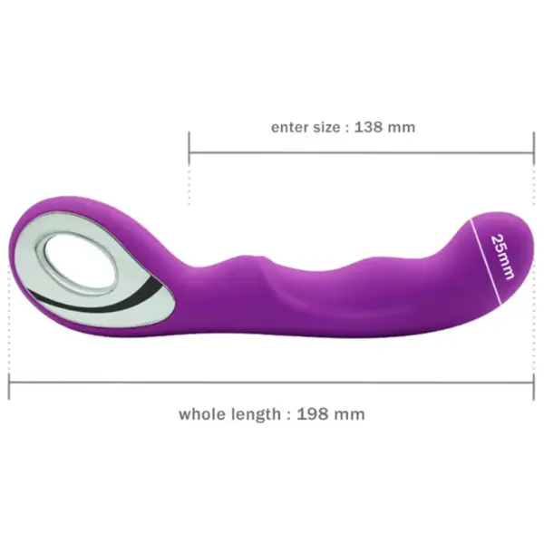 Armony - Vibrador Anna Pull Ring Violeta - Imagen 3