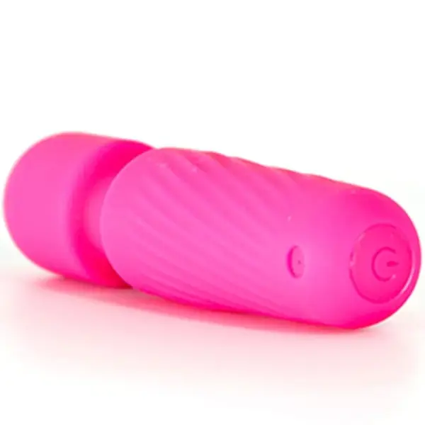 Armony - Mini Masajeador y Vibrador Recargable Rosa con 10 Vibraciones - Imagen 2