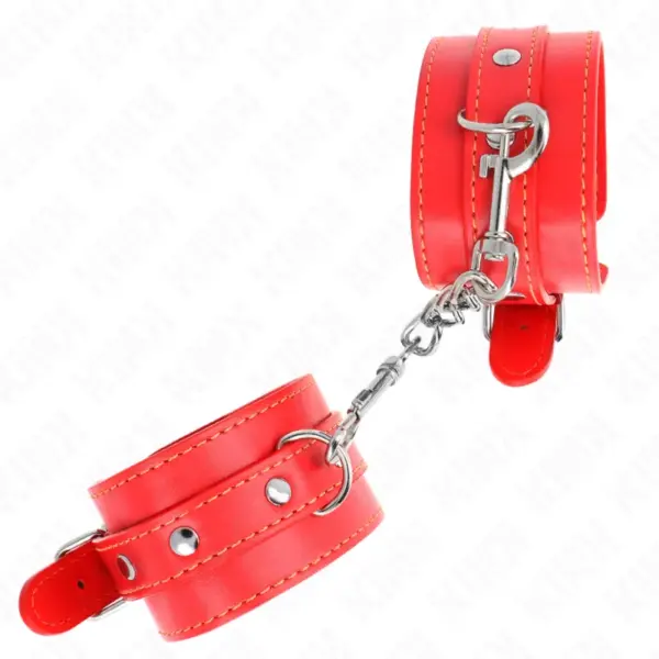 KINK - Muñequera Fina Rojo Ajustable 21-33 cm - Imagen 3