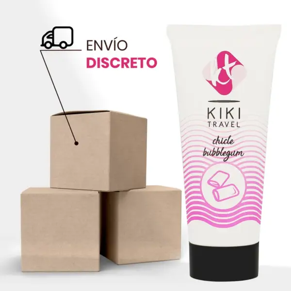 Kiki Travel - Lubricante Sabor a Chicle 50 ml - Imagen 9