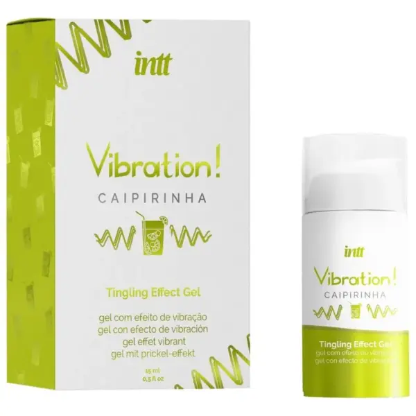 INTT - Potente Estimulante Íntimo Gel Vibrador Líquido Caipirinha 15 ML - Imagen 2