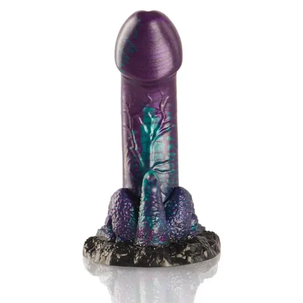 EPIC - Basilisk Dildo Doble Placer Escamoso Tamaño Pequeño - Imagen 5