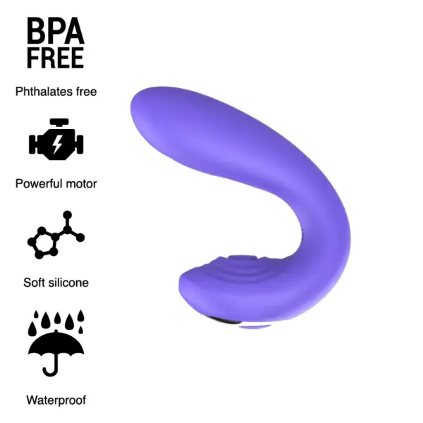 MR BOSS - Vibrador Dual Control Remoto para Parejas con Pulsaciones y Vibración - Imagen 2