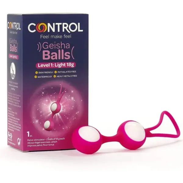 CONTROL - Geisha Balls Nivel I - 18G para el Placer Femenino