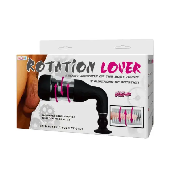 Rotation Lover - Masturbador automático con soporte rotatorio - Imagen 13