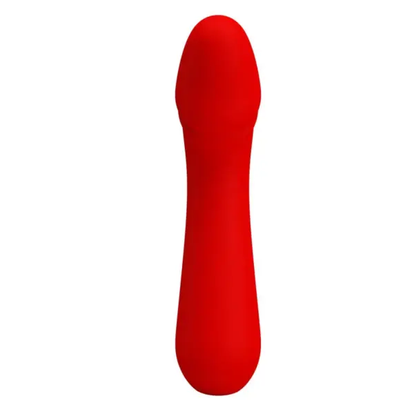 Pretty Love - Vibrador de punto G recargable rojo