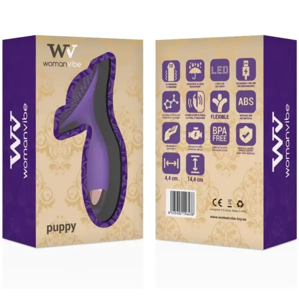 Womanvibe - Puppy Estimulador Recargable de Silicona para Clítoris - Imagen 5