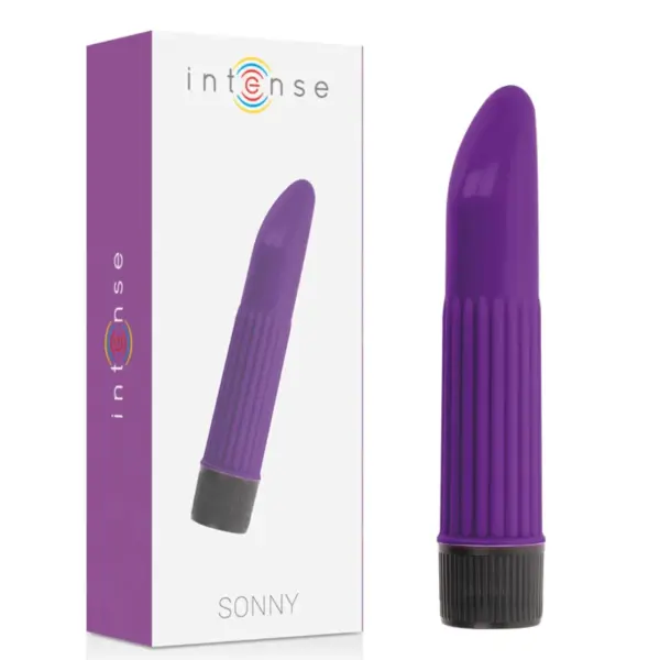 INTENSE - Vibrador Lila con Punta Curva para Placer Intenso - Imagen 2