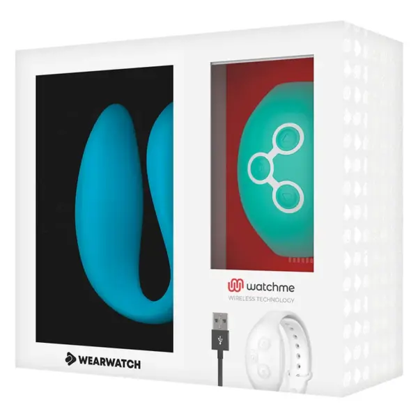 WEARWATCH - Vibrador Dual Technology WATCHME Añil/Agua Marina - Imagen 8