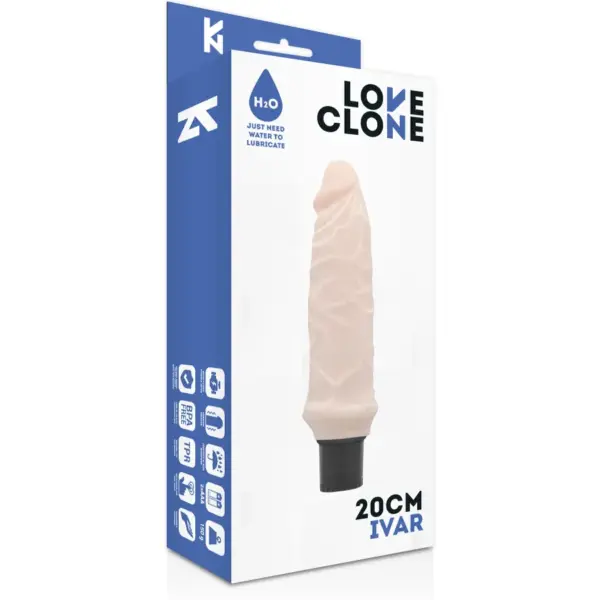 LOVECLONE - IVAR Self Lubrication Vibrator 20 cm -O- 3.7 cm - Imagen 5