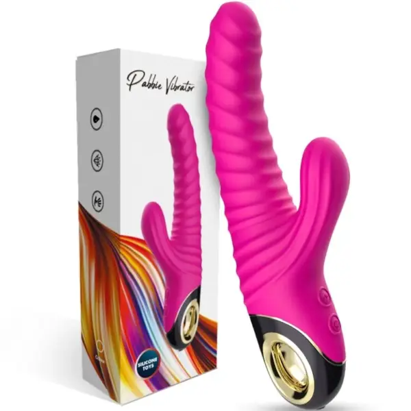 ARMONY - Vibrador de Silicona Fucsia para Placer Intenso - Imagen 5