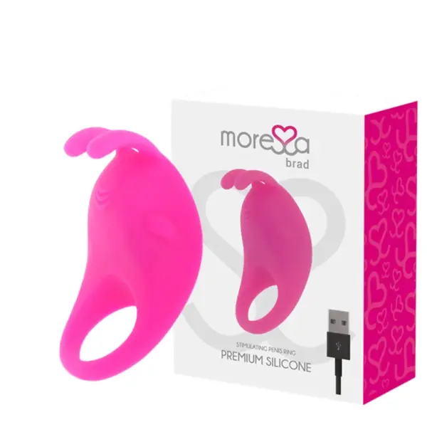 MORESSA - Brad Premium Silicone Recargable Rosa