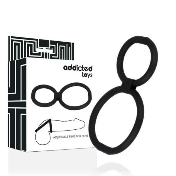 ADDICTED TOYS - Anillas Ajustables Pene para Placer Prolongado - Imagen 3