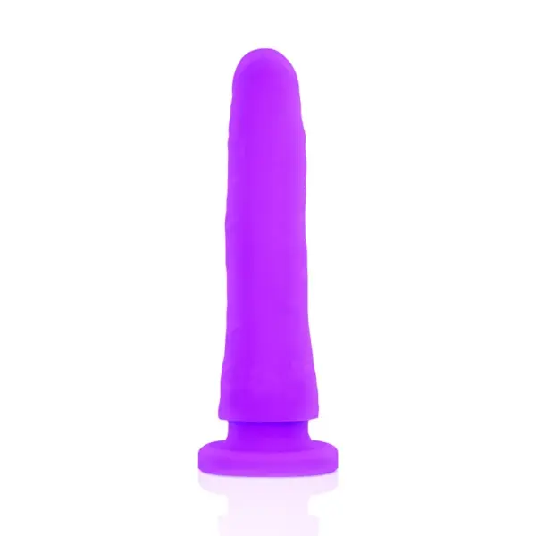 Delta Club - Dildo Lila de Silicona Médica 17 cm -O- 3 cm - Imagen 7