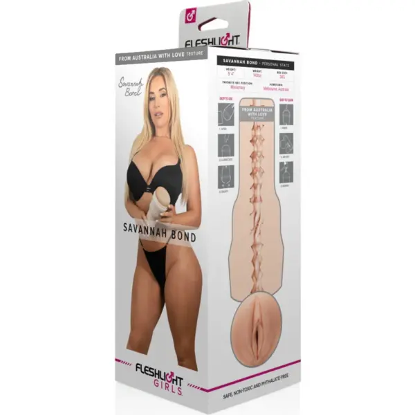 Fleshlight Girls - Savannah Bond Vagina: Placer Inigualable - Imagen 6